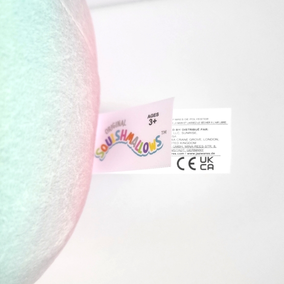 🎄 YARA 🐾 Rainbow Yeti w ❄️ Christmas 2022 Original Squishmallow ☆ NWT ☆ - Picture 6 of 8